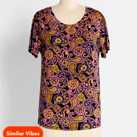 ModCloth Pasley Blouse - Picture 2 of 7